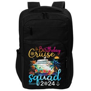 Birthday Cruise Squad 2024 Cruise Birthday Party Vacation Impact Tech Backpack