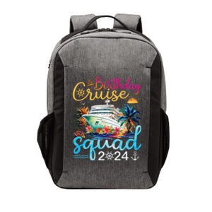 Birthday Cruise Squad 2024 Cruise Birthday Party Vacation Vector Backpack