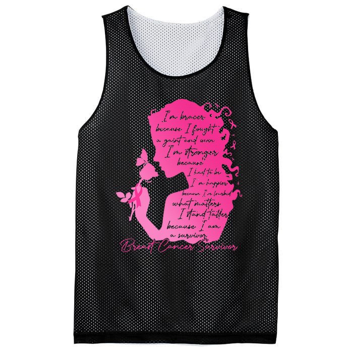 Breast Cancer Survivor Woman Pink Rose Flower Butterfly Mesh Reversible Basketball Jersey Tank