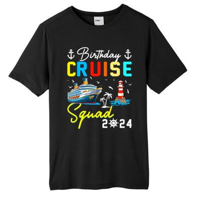 Birthday Cruise Squad 2024 Matching Cruise Ship Birthday Tall Fusion ChromaSoft Performance T-Shirt