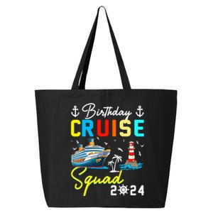 Birthday Cruise Squad 2024 Matching Cruise Ship Birthday 25L Jumbo Tote