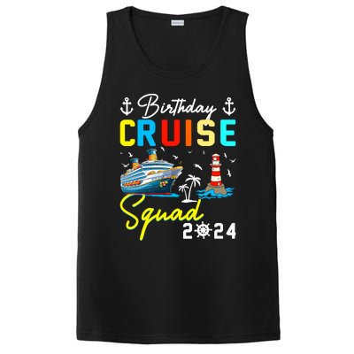 Birthday Cruise Squad 2024 Matching Cruise Ship Birthday PosiCharge Competitor Tank