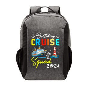 Birthday Cruise Squad 2024 Matching Cruise Ship Birthday Vector Backpack