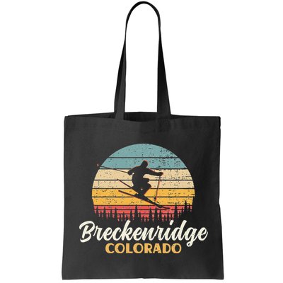 Breckenridge Colorado Skiing Vintage Mountain Ski Vacation Bag