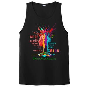 Broken Crayons Still Color Mental Health Awareness PosiCharge Competitor Tank