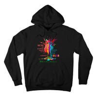 Broken Crayons Still Color Mental Health Awareness Tall Hoodie