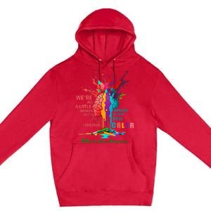 Broken Crayons Still Color Mental Health Awareness Premium Pullover Hoodie