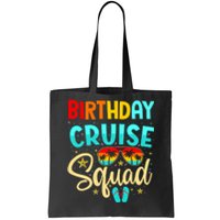 Birthday Cruise Squad Cruising Vacation Funny Crew Tote Bag