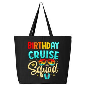 Birthday Cruise Squad Cruising Vacation Funny Crew 25L Jumbo Tote