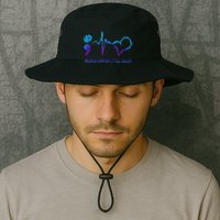 Broken Crayons Still Color Suicide Prevention Awareness Bucket Hat