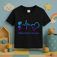 Broken Crayons Still Color Suicide Prevention Awareness Toddler T-Shirt