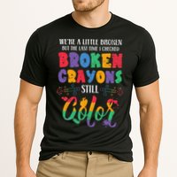 Broken Crayons Still Color Mental Health Awareness Supporter Cooling Performance Crew T-Shirt