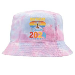 Birthday Cruise Squad Birthday Party Cruise Squad 2024 Tie-Dyed Bucket Hat