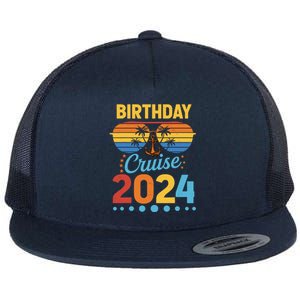 Birthday Cruise Squad Birthday Party Cruise Squad 2024 Flat Bill Trucker Hat