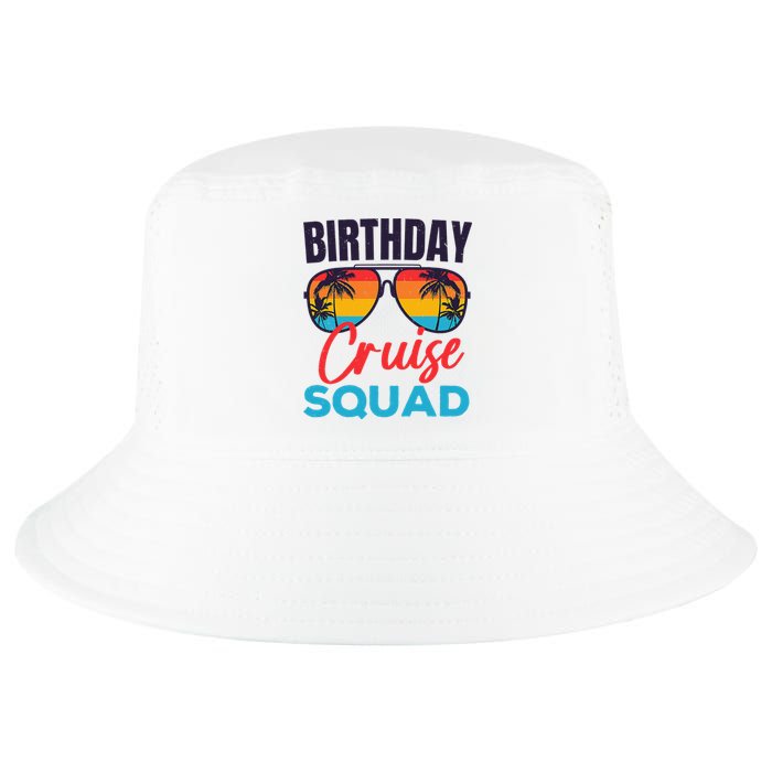 Birthday Cruise Squad Funny Cruising Boat Party Vacation Cool Comfort Performance Bucket Hat