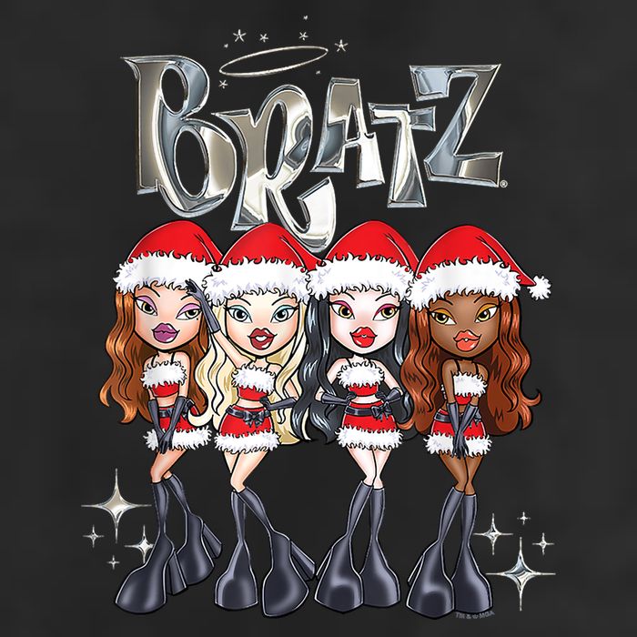 Bratz Christmas SantaS Helpers Outfits Group Shot 11oz C Handle Ceramic Mug