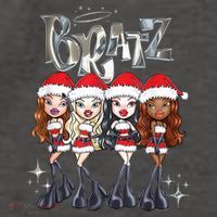 Bratz Christmas SantaS Helpers Outfits Group Shot Vector Backpack