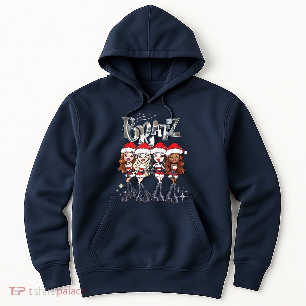Bratz Christmas SantaS Helpers Outfits Group Shot Hoodie