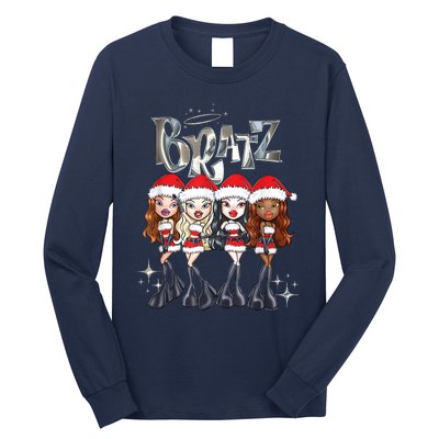 Bratz Christmas SantaS Helpers Outfits Group Shot Long Sleeve Shirt