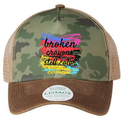 Broken Crayons Still Color Legacy Tie Dye Trucker Hat