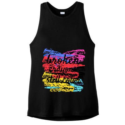 Broken Crayons Still Color Ladies PosiCharge Tri-Blend Wicking Tank