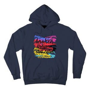 Broken Crayons Still Color Tall Hoodie