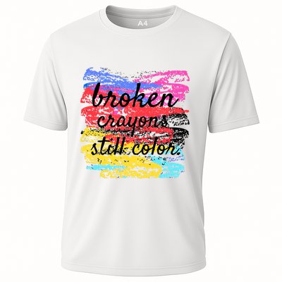 Broken Crayons Still Color Performance Shirt