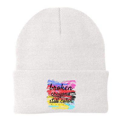 Broken Crayons Still Color Beanie