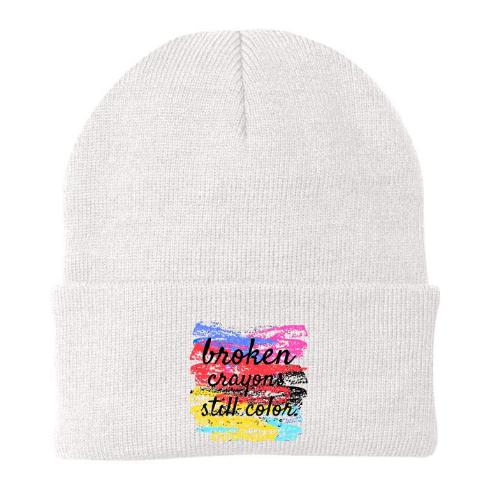 Broken Crayons Still Color Beanie