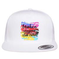 Broken Crayons Still Color Flatbill Hat