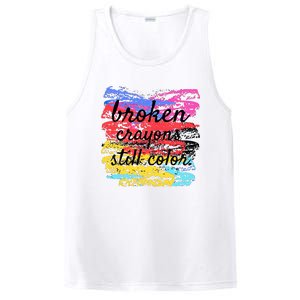 Broken Crayons Still Color PosiCharge Competitor Tank