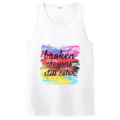 Broken Crayons Still Color PosiCharge Competitor Tank