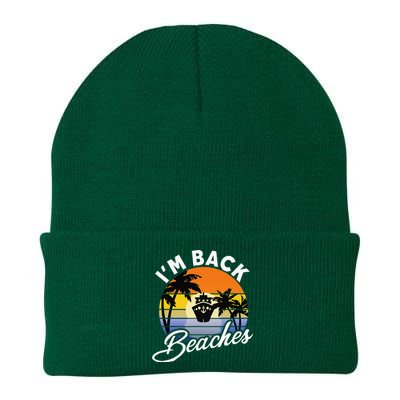 Beaches Cruise Ship Cruising Returns I'm Back Knit Cap Winter Beanie