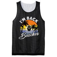 Beaches Cruise Ship Cruising Returns I'm Back Mesh Reversible Basketball Jersey Tank