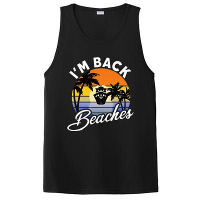 Beaches Cruise Ship Cruising Returns I'm Back PosiCharge Competitor Tank