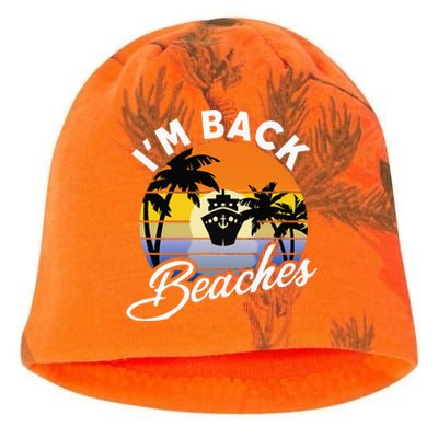 Beaches Cruise Ship Cruising Returns I'm Back Kati - Camo Knit Beanie