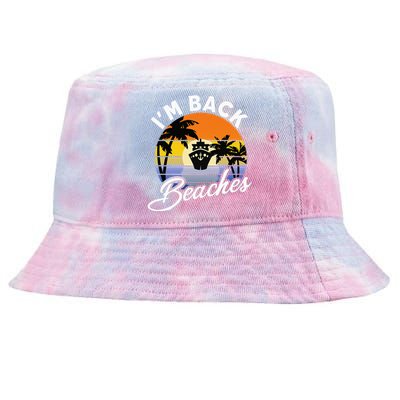 Beaches Cruise Ship Cruising Returns I'm Back Tie-Dyed Bucket Hat