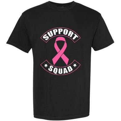 Breast Cancer Support Squad Garment-Dyed Heavyweight T-Shirt