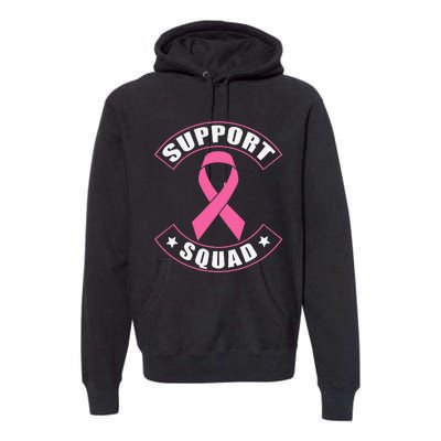 Breast Cancer Support Squad Premium Hoodie