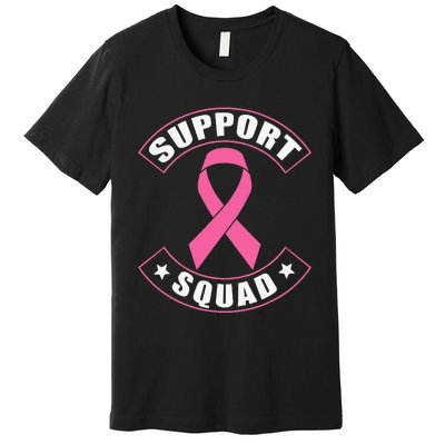 Breast Cancer Support Squad Premium T-Shirt