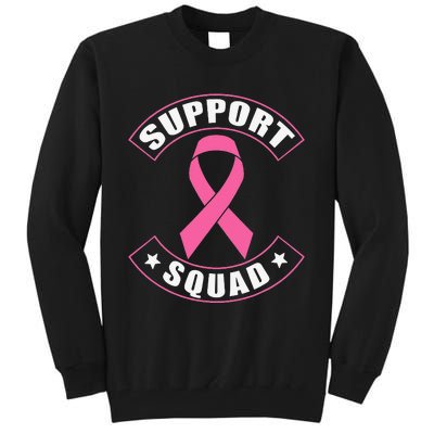 Breast Cancer Support Squad Tall Sweatshirt