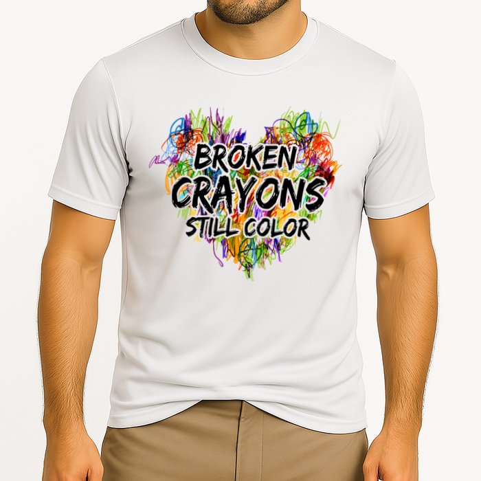 Broken Crayons Still Color Performance Shirt