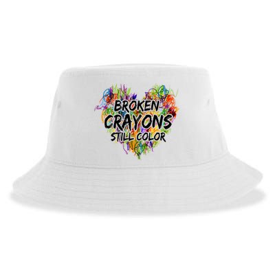 Broken Crayons Still Color Sustainable Bucket Hat