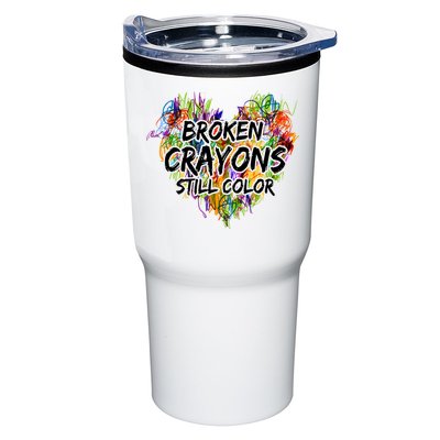 Broken Crayons Still Color Tumbler