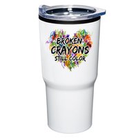 Broken Crayons Still Color Tumbler