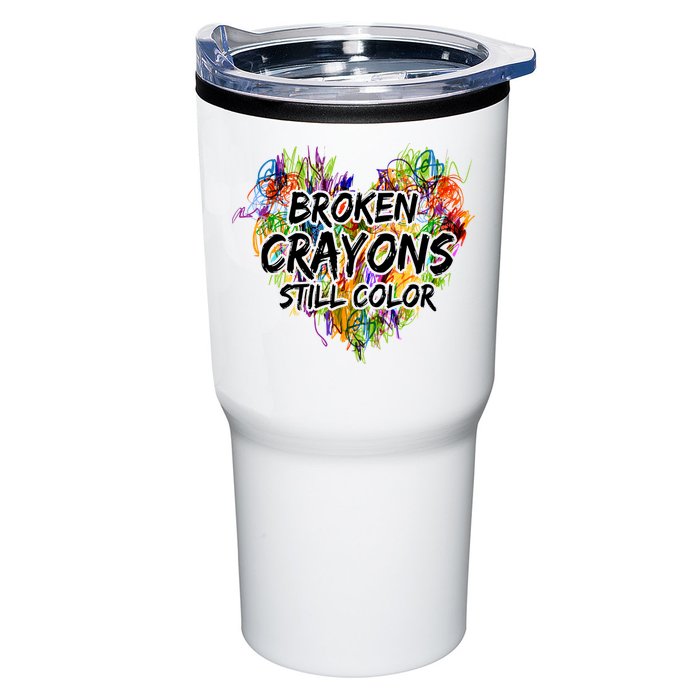 Broken Crayons Still Color Tumbler