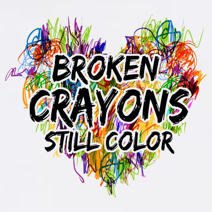 Broken Crayons Still Color Mousepad