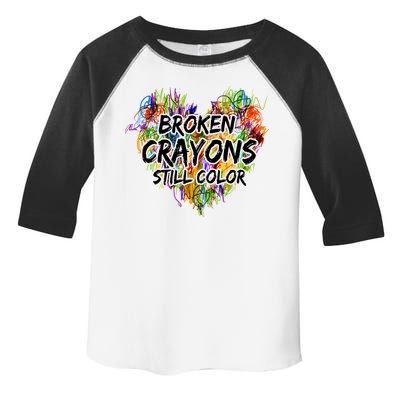 Broken Crayons Still Color Toddler Fine Jersey T-Shirt