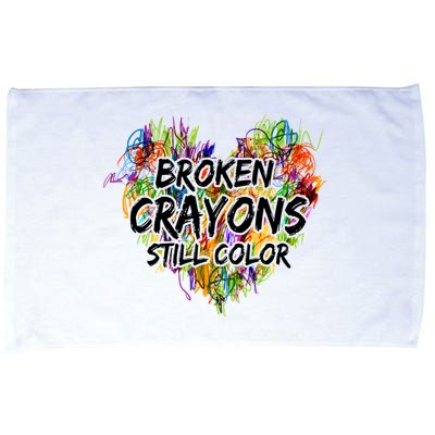 Broken Crayons Still Color Microfiber Hand Towel