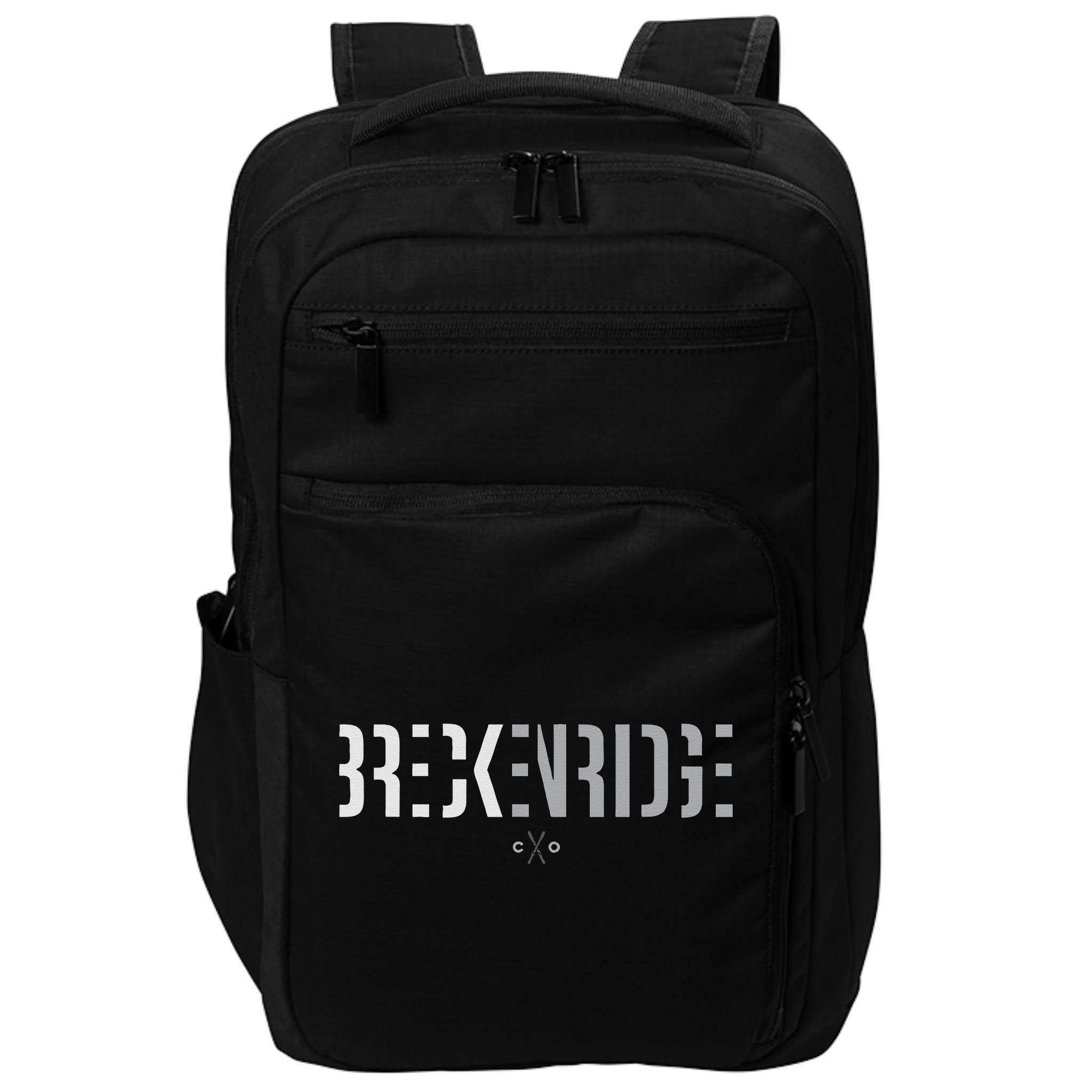 Breckenridge Colorado Ski Outfit Souvenir Breckenridge Impact Tech Backpack